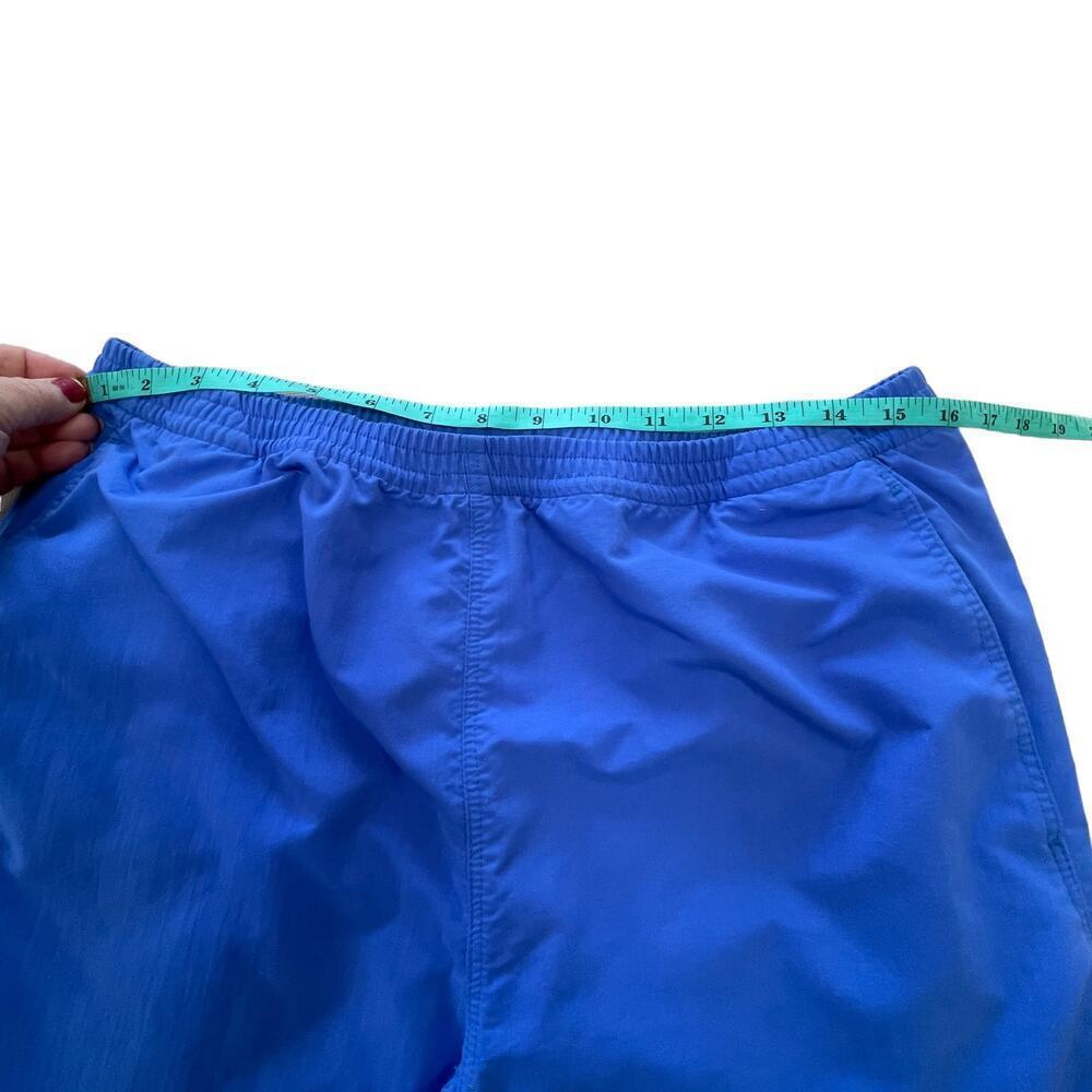 Patagonia Blue Lightweight Drawstring/Elastic Waist Nylon Pants - Medium - Picture 11 of 13